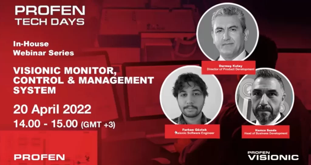 Profen TechDays In-House Webinar Series - Profen Visionic Monitor & Control System